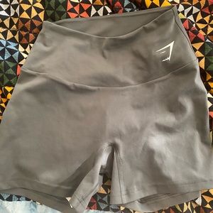 Gym shark shorts, worn twice.